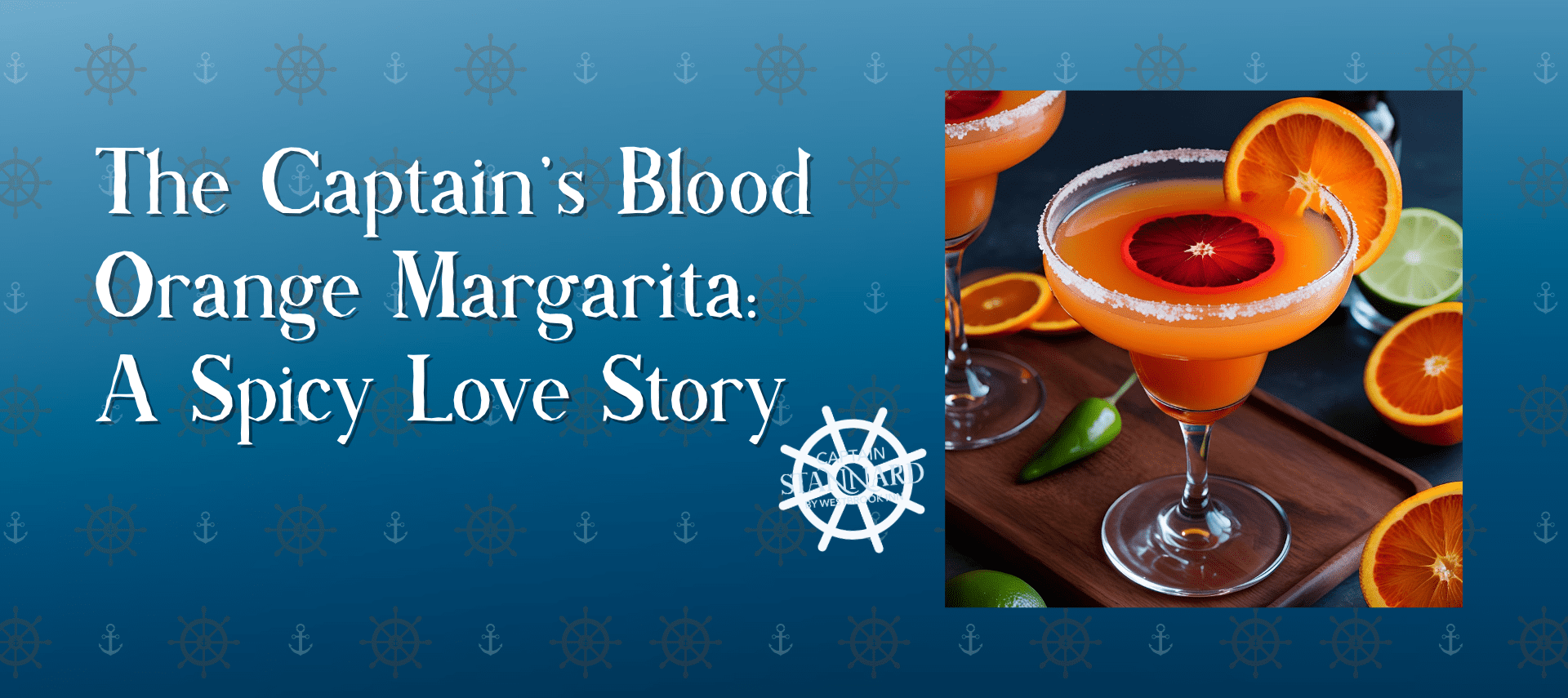 Image of The Captain's Blood Orange Margarita